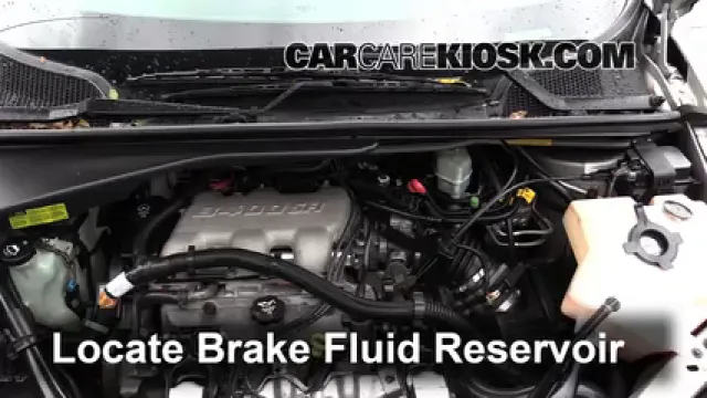 2004 Chevrolet Venture LS 3.4L V6 Brake Fluid Add Fluid